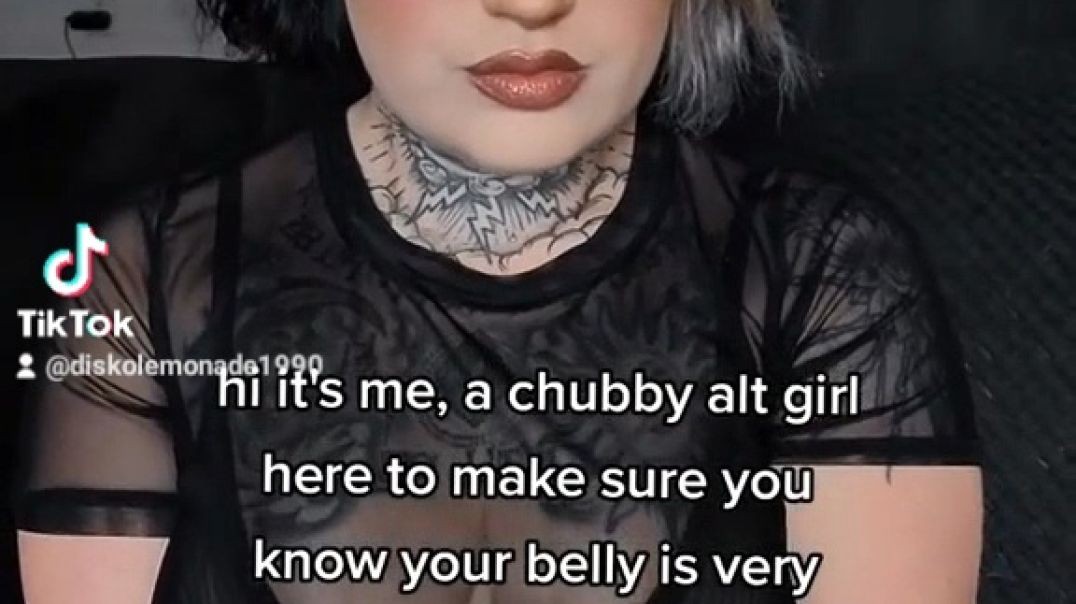 Chubby alt girl